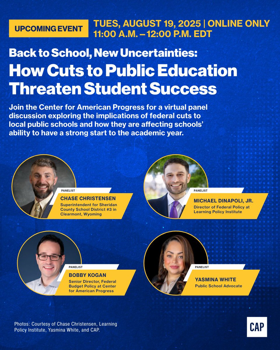 CAP K-12 Education tweet media