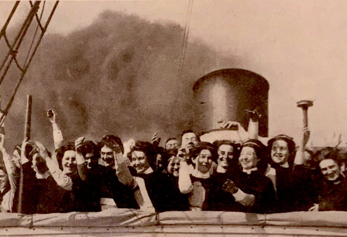 LGA_Tony's tweet photo. August 1919: Sister E. G. Lee, from Leicestershire, started a campaign: British War Medal to be awarded to Nurses who had served on Hospital Ships in WW1. Rare papers in our collection - ultimately a successful campaign. W.O. AG10 and approved by “higher authority” - Churchill? https://t.co/7HAJIoqGJV
