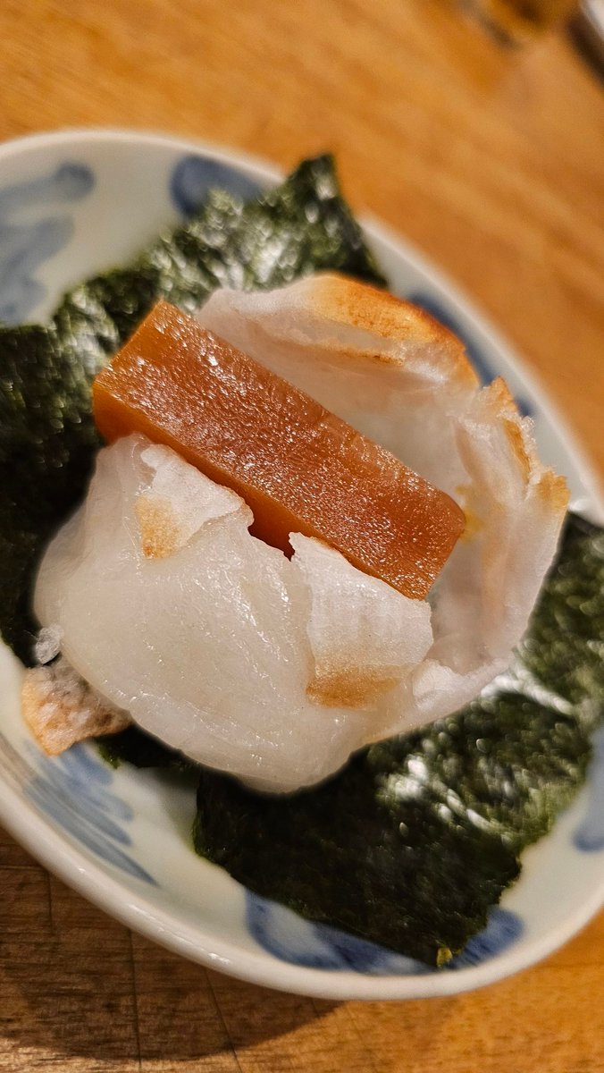 食堂おがわのカラスミ餅