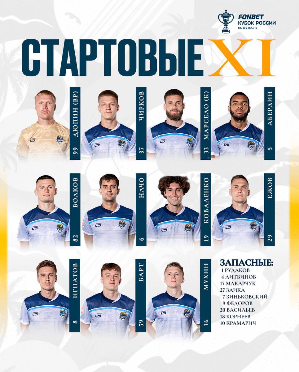 ArmenieFootball's tweet image. 🇦🇲
Russian Cup 🇷🇺🏆 : Aleksandr Kovalenko 🇷🇺🇦🇲 est titulaire avec le FC Sochi pour affronter Krylya Sovetov Samara.

#Kovalenko