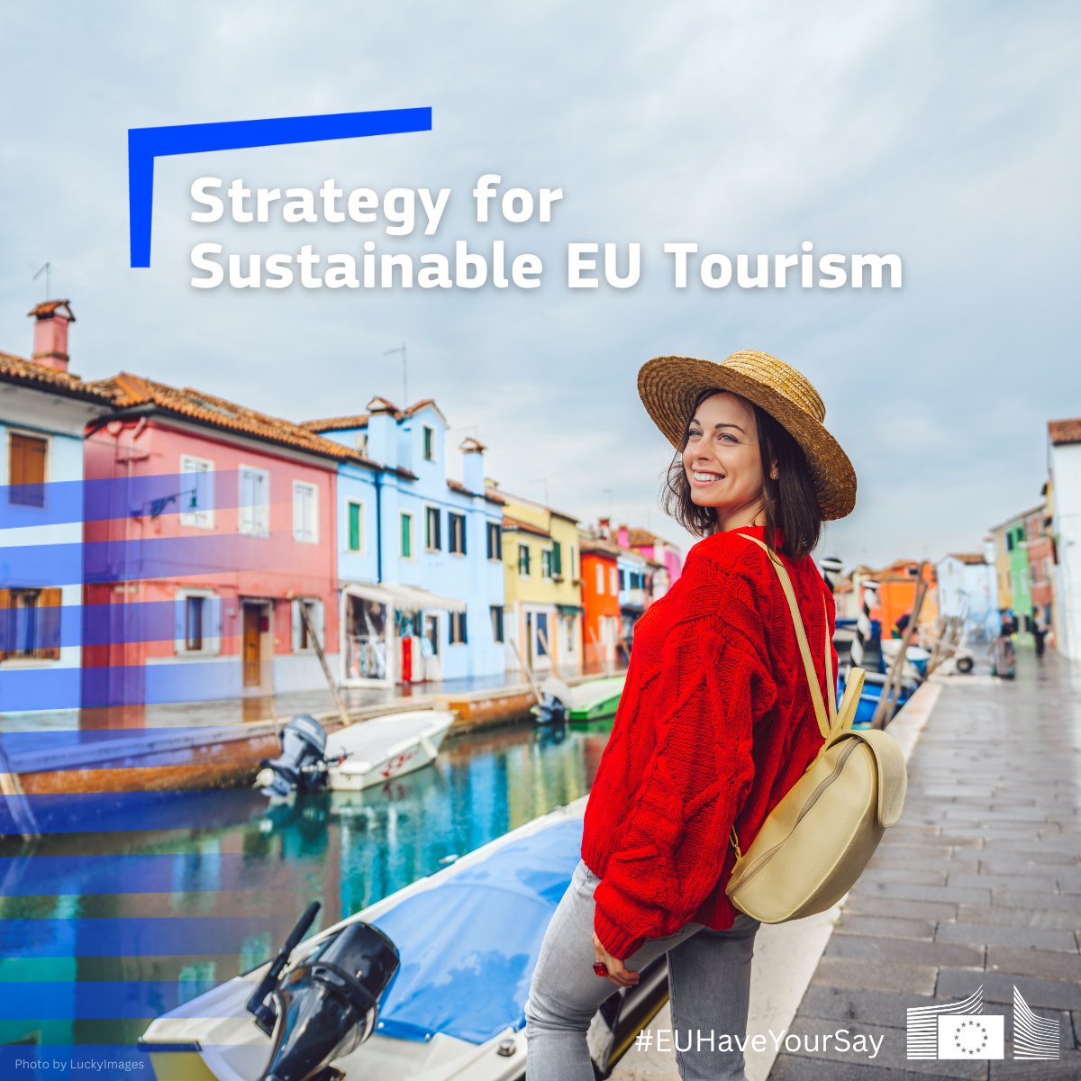 🤩 A strategy to make tourism more sustainable? Yes, please!

💬 We are seeking feedback on our upcoming Strategy for Sustainable #EUTourism.

#EUHaveYourSay by 12 September.

🔹Public consultation: europa.eu/!cgFnQj
🔹Call for evidence: europa.eu/!V64kFb