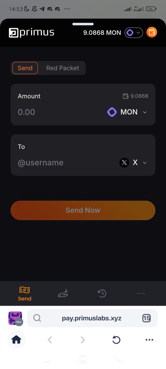 While interacting on Pharos Testnet, I discovered Primuslabs also supports <a href="/monad/">Monad ⨀</a> testnet 

On Primuslabs, you can send MON on Monad Testnet to others via their social media handles or email addresses. You can even create a faucet. 

Here's how to use it 👇