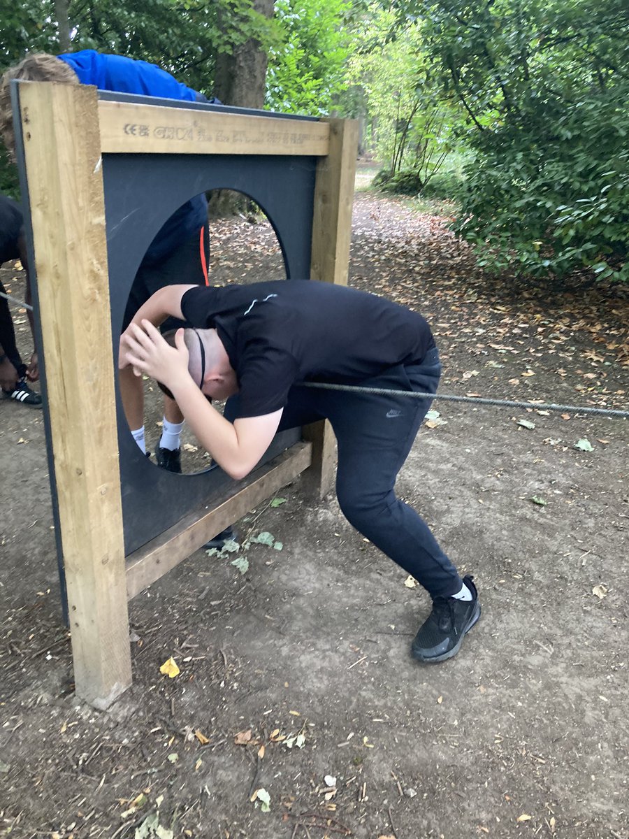 HawksmoorYouth's tweet image. Learning to trust one another. Using our different senses. Fun in the wood. #GetActive Summer 2025 @PGLTravel  Members @WoolwichYouth and Hawksmoor working together @YoungGreenwich