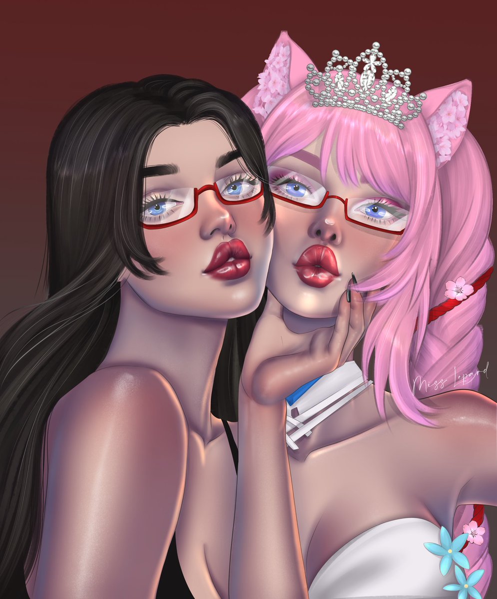 AnibaeVT's tweet photo. IRL vs Vtuber 💋✨ https://t.co/bp8PoGXwyh