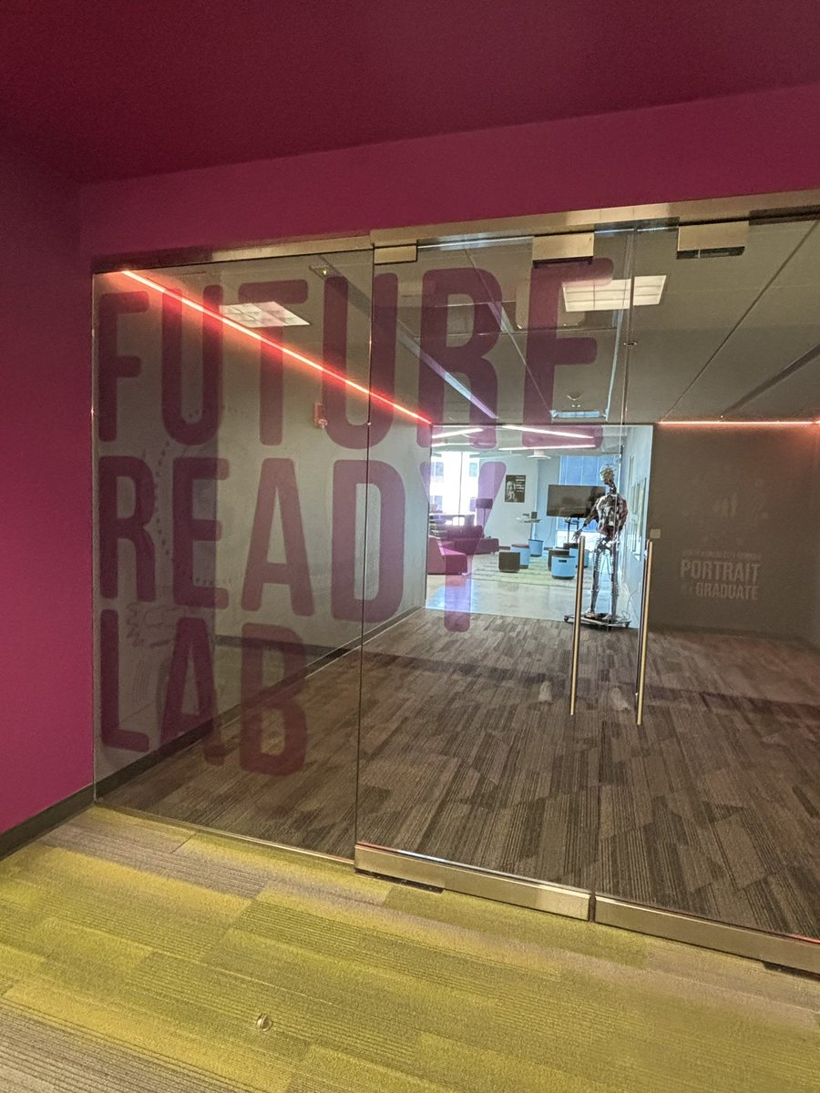Cammy Neth (@mrsnethsclass) on Twitter photo Future Ready Lab, but make it orange! 🧡Oh we can do that! Electrical Engineering is just the first STEAM job we cover as students enter our LED-lit foyer. See you soon, all 1,700 <a href="/NKCSchools/">NKC Schools</a> 5th graders! 🔸#STEM #STEAM #TS12 #FutureReadyLab Future Ready Lab, but make it orange! 🧡Oh we can do that! Electrical Engineering is just the first STEAM job we cover as students enter our LED-lit foyer. See you soon, all 1,700 <a href="/NKCSchools/">NKC Schools</a> 5th graders! 🔸#STEM #STEAM #TS12 #FutureReadyLab