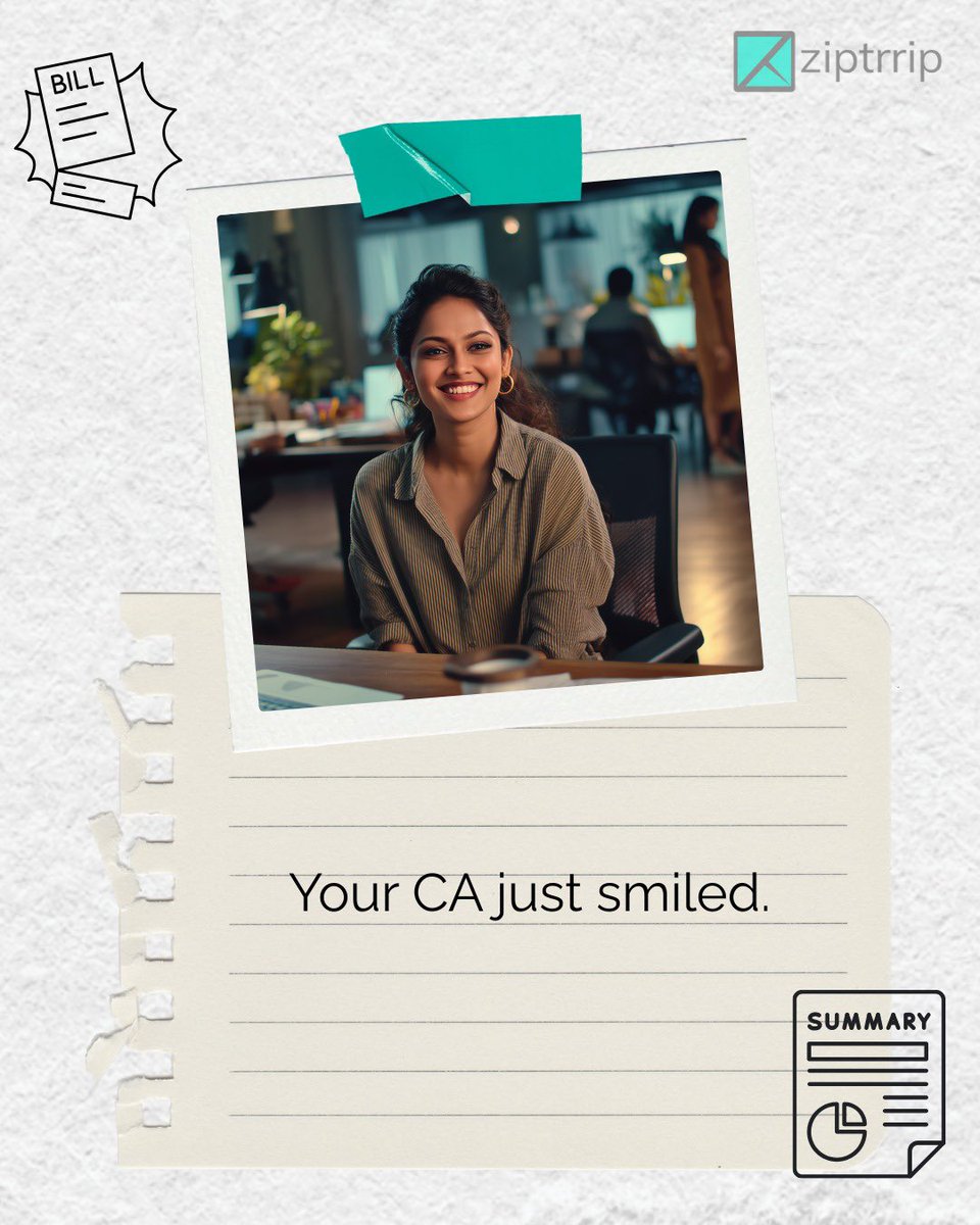 info_ziptrrip's tweet photo. Finance team wants reports?
No more Ctrl+F in 17 Excel sheets.
With Ziptrrip, get audit-ready reports in one click.
Travel data, expense summaries, trends—all sorted.
Your CA just smiled. ✨

#OneClickMagic #ZiptrripReports #CorporateTravelSimplified https://t.co/Y5wCAAphaJ