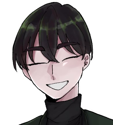 「笑顔」|ﾜｺﾁｬﾝﾎﾝﾎﾟのイラスト