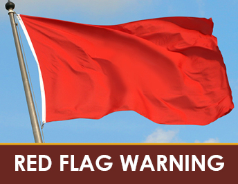 Red Flag Warning – Centennial Mountains, Snake River Range &amp; Caribou Range
Today, noon–10 PM MDT: Southwest winds up to 25 mph, humidity 13–21%, and a 20% chance of dry thunderstorms could cause rapid fire spread. Avoid burning &amp; use extreme caution.