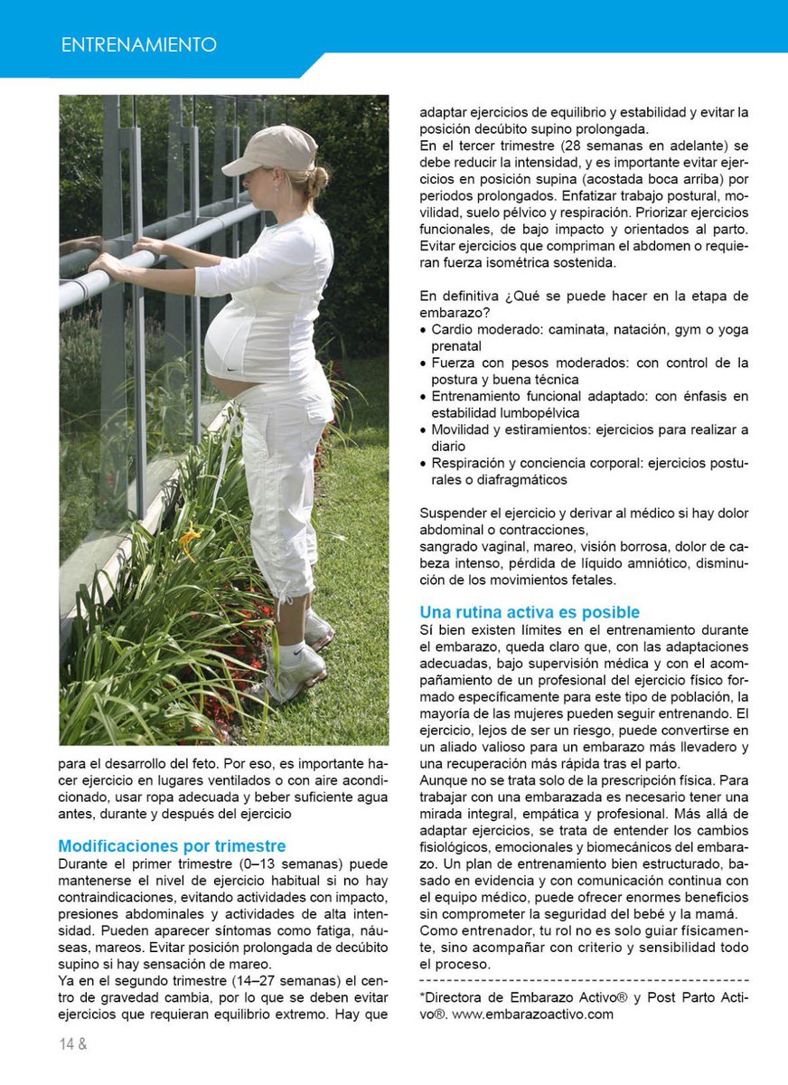 Mi nuevo artículo en tapa de Revista Cuerpo y Mente 🇦🇷

“Hay límites durante el embarazo”. Los si y los no para tener un embarazo activo, seguro y saludable.

Espero les sea muy útil!

Gracias Fabio D’ Andrea y equipo por el espacio de difusión 🙏🏼
