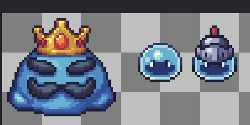 MrMitchMate's tweet photo. Some times, i just like to make cute things :)
#pixel #pixelart #pixelartist #gamedev #indidev #developer #aseprite #unity #slime #kingslime #feed #update https://t.co/2iSR8XmY0B