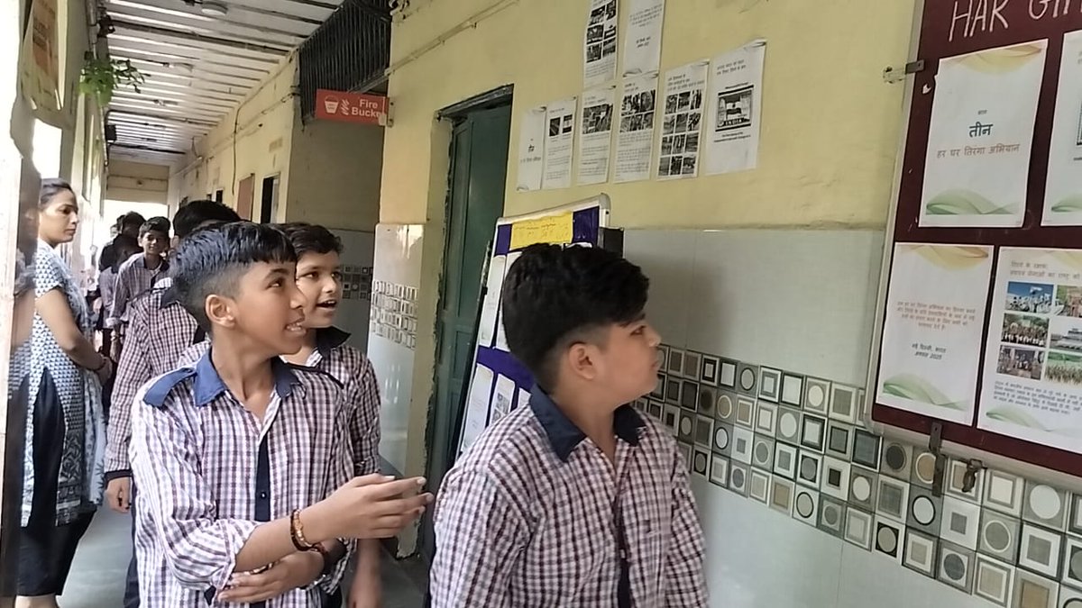 My respect and love for my country and motherland is what this beautiful flag, 🇮🇳Tiranga means to me.
Tiranga Exhibition conducted under "Har ghar Tiranga" at SBV, block-20 Trilokpuri 1002010
<a href="/Dir_Education/">DIRECTORATE OF EDUCATION Delhi</a> 
<a href="/LohiyaKadambari/">Kadambari Lohiya</a> 
<a href="/DSTF_2020/">DELHI SCHOOL TEACHERS FORUM</a> .
<a href="/amitasharma9brp/">Amitasharma9brp</a>