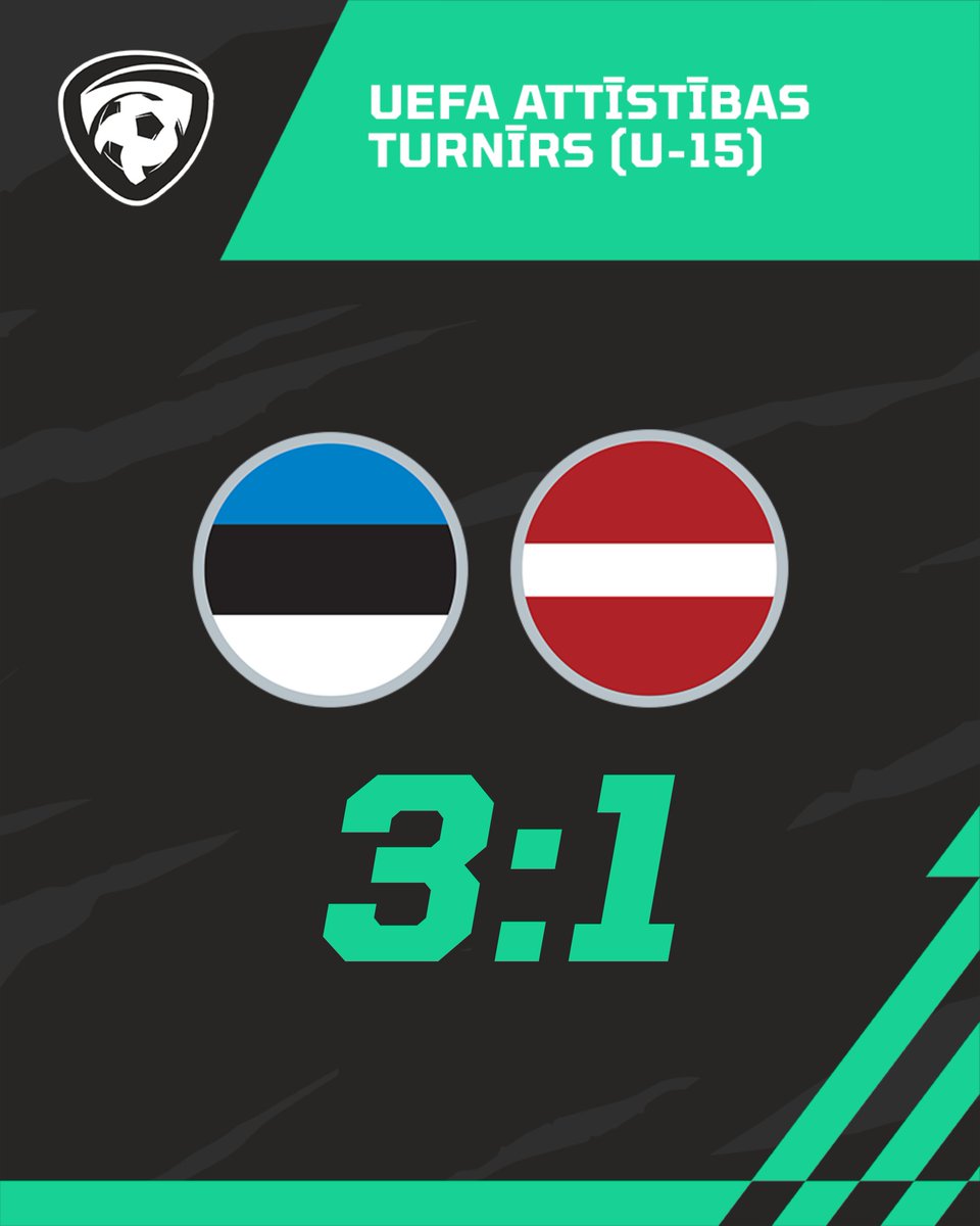Otrā vieta UEFA Attīstības turnīrā Tallinā 🥈

⚽️ Martins Senkāns, kurš visā turnīrā guva piecus vārtus.

#LatvijasIzlase #U15 #FutbolaAkadēmija #LFFFA