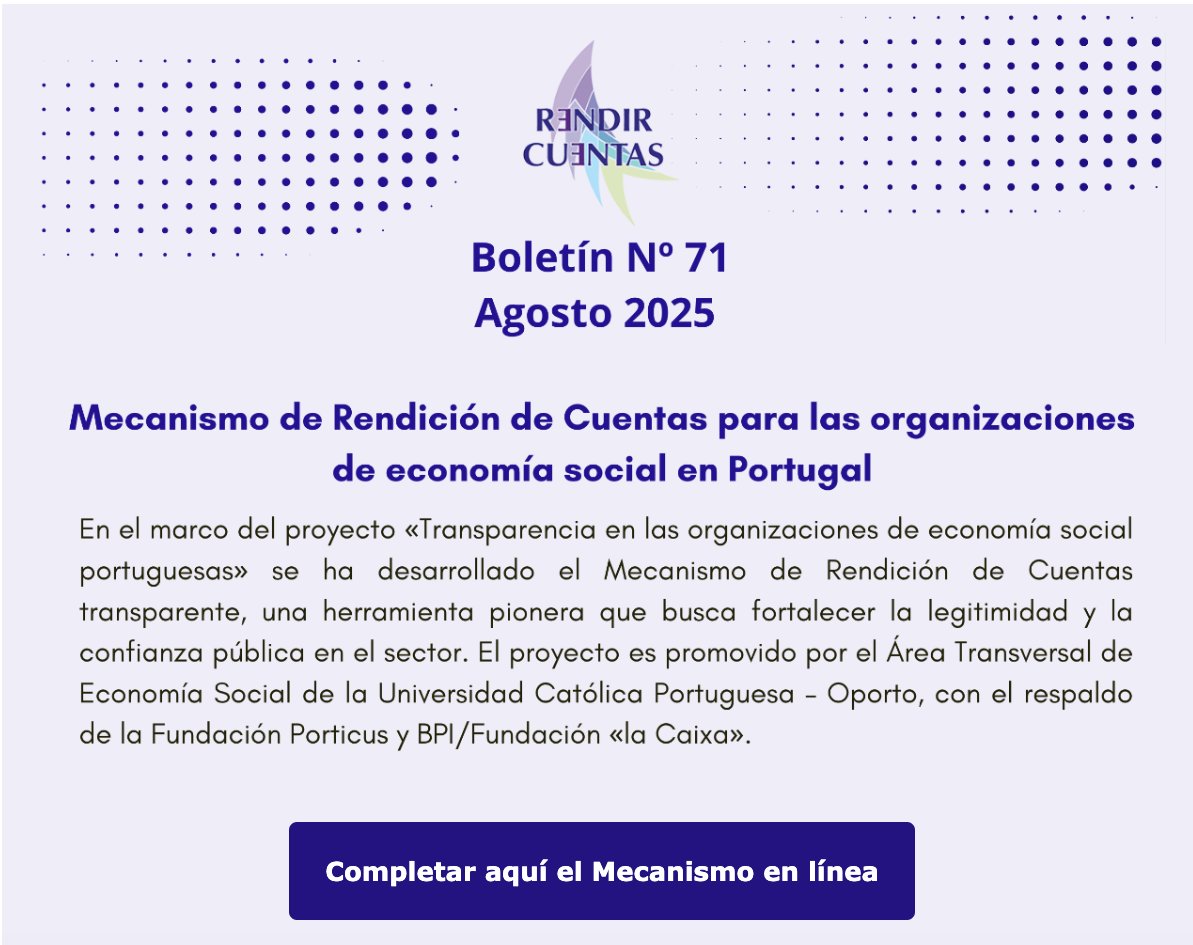 📣Ya salió nuestro nuevo boletín. En esta edición: 
✔️Mecanismo de Rendición de Cuentas para las OES en 🇵🇹
✔️Proyecto de ley en 🇪🇨 pone en riesgo el trabajo de la sociedad civil
✔️Avances en la Ley de protección de Protección de Datos Personales en 🇵🇾
mailchi.mp/319af47cf3bb/b…
