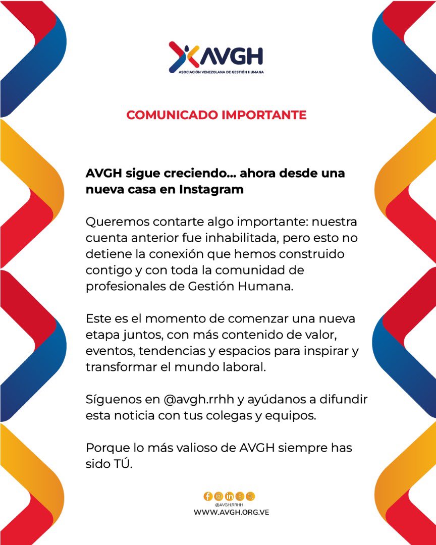 Asociación Venezolana de Gestión Humana tweet media
