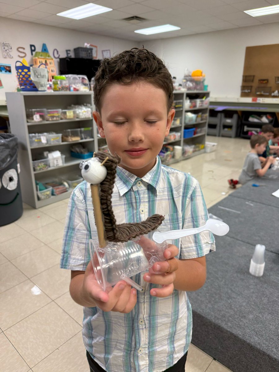 Our 3rd grade Make &amp; Take Mustangs are looking good! #makerspace