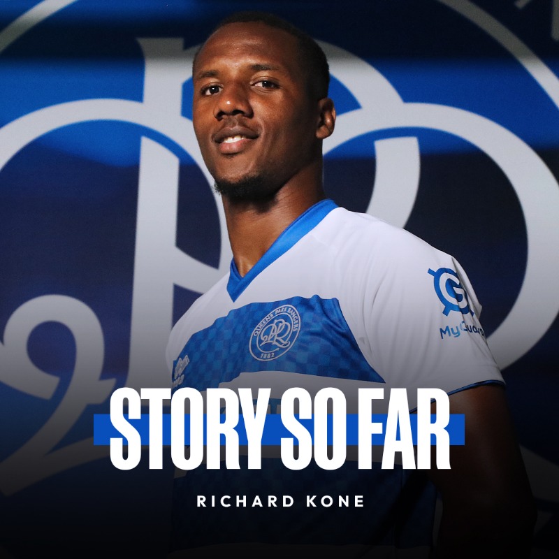 QPR's tweet photo. The Richard Kone edition 📖