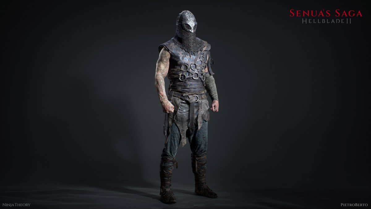 Berto3D's tweet photo. Three armored slaver variants I created for Hellblade II.
Sculpt, costume, textures, and UE5 implementation.

Full breakdown on https://t.co/9hDpzz463Y

#hellblade2 #characterart #unrealengine5 #3dmodeling #gameart #armor https://t.co/KBxvP6OaH6