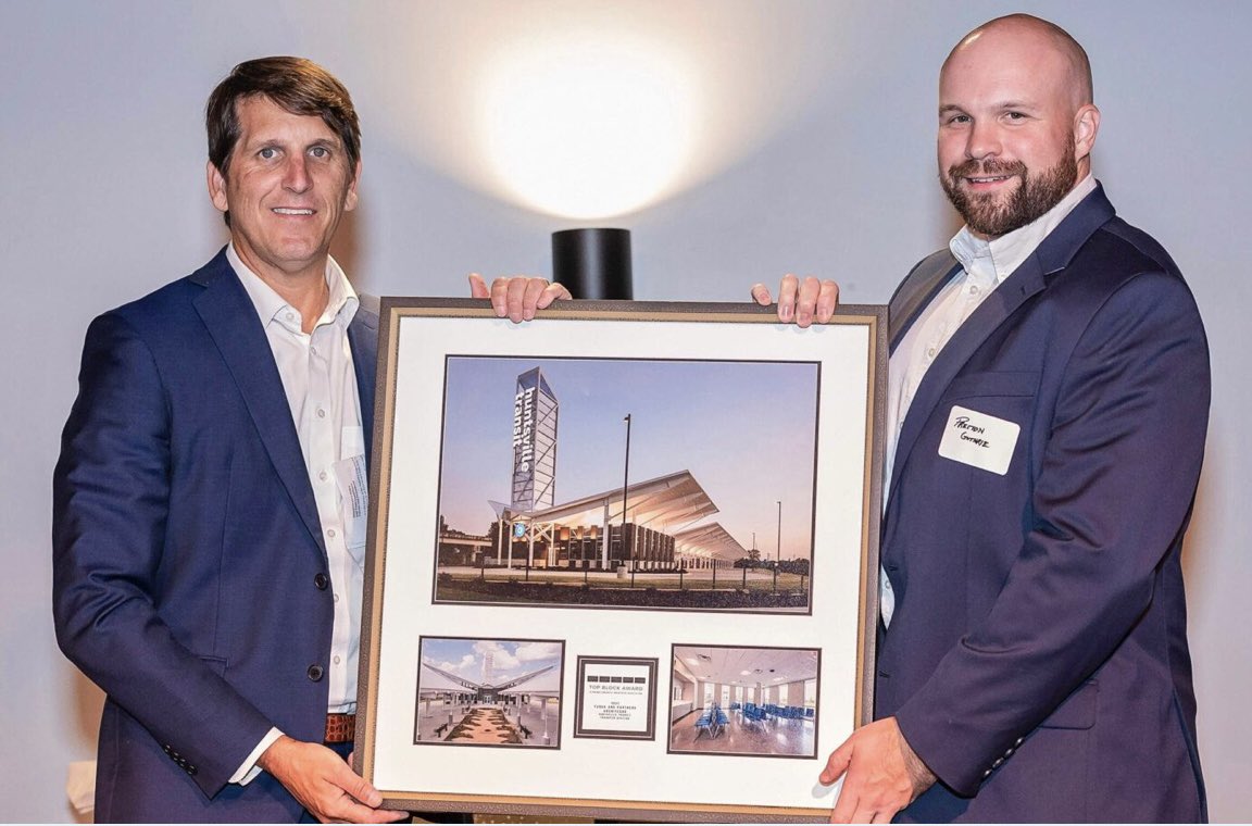 ALConcreteAssoc's tweet image. Congratulations to Fuqua and Partners Architects, who recently received our Top Block Award for their design of the City of Huntsville’s Transfer Transit Station. alconcrete.org/news/huntsvill…