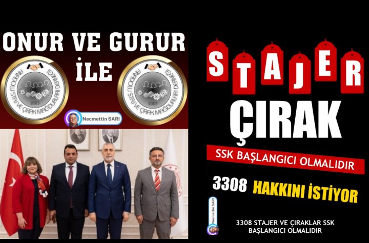 Sevgi Türken (@turkensevgi1) on Twitter photo <a href="/NTekmanli/">Nuray Tekmanlı🌙</a> <a href="/RTErdogan/">Recep Tayyip Erdoğan</a> <a href="/Onuronal_/">Onur Önal</a> <a href="/isikhanvedat/">Prof. Dr. Vedat Işıkhan</a> <a href="/_cevdetyilmaz/">Cevdet Yılmaz</a> <a href="/dbdevletbahceli/">Devlet Bahçeli</a> <a href="/MuratCahidCINGI/">Dr.Murat Cahid CINGI</a> E-Devlette gözüken 4-A TESCİL Tarihimizin ilk işe giriş tarihi olarak sayılmalıdır📌
Staj ve çıraklık ssk başlangıcı Olsun
<a href="/RTErdogan/">Recep Tayyip Erdoğan</a>
<a href="/dbdevletbahceli/">Devlet Bahçeli</a>
<a href="/isikhanvedat/">Prof. Dr. Vedat Işıkhan</a>
<a href="/Onuronal_/">Onur Önal</a>
Yarım Sigortayla
#ÇırakStajyerTamGünÇalışıyor <a href="/NTekmanli/">Nuray Tekmanlı🌙</a> <a href="/RTErdogan/">Recep Tayyip Erdoğan</a> <a href="/Onuronal_/">Onur Önal</a> <a href="/isikhanvedat/">Prof. Dr. Vedat Işıkhan</a> <a href="/_cevdetyilmaz/">Cevdet Yılmaz</a> <a href="/dbdevletbahceli/">Devlet Bahçeli</a> <a href="/MuratCahidCINGI/">Dr.Murat Cahid CINGI</a> E-Devlette gözüken 4-A TESCİL Tarihimizin ilk işe giriş tarihi olarak sayılmalıdır📌
Staj ve çıraklık ssk başlangıcı Olsun
<a href="/RTErdogan/">Recep Tayyip Erdoğan</a>
<a href="/dbdevletbahceli/">Devlet Bahçeli</a>
<a href="/isikhanvedat/">Prof. Dr. Vedat Işıkhan</a>
<a href="/Onuronal_/">Onur Önal</a>
Yarım Sigortayla
#ÇırakStajyerTamGünÇalışıyor