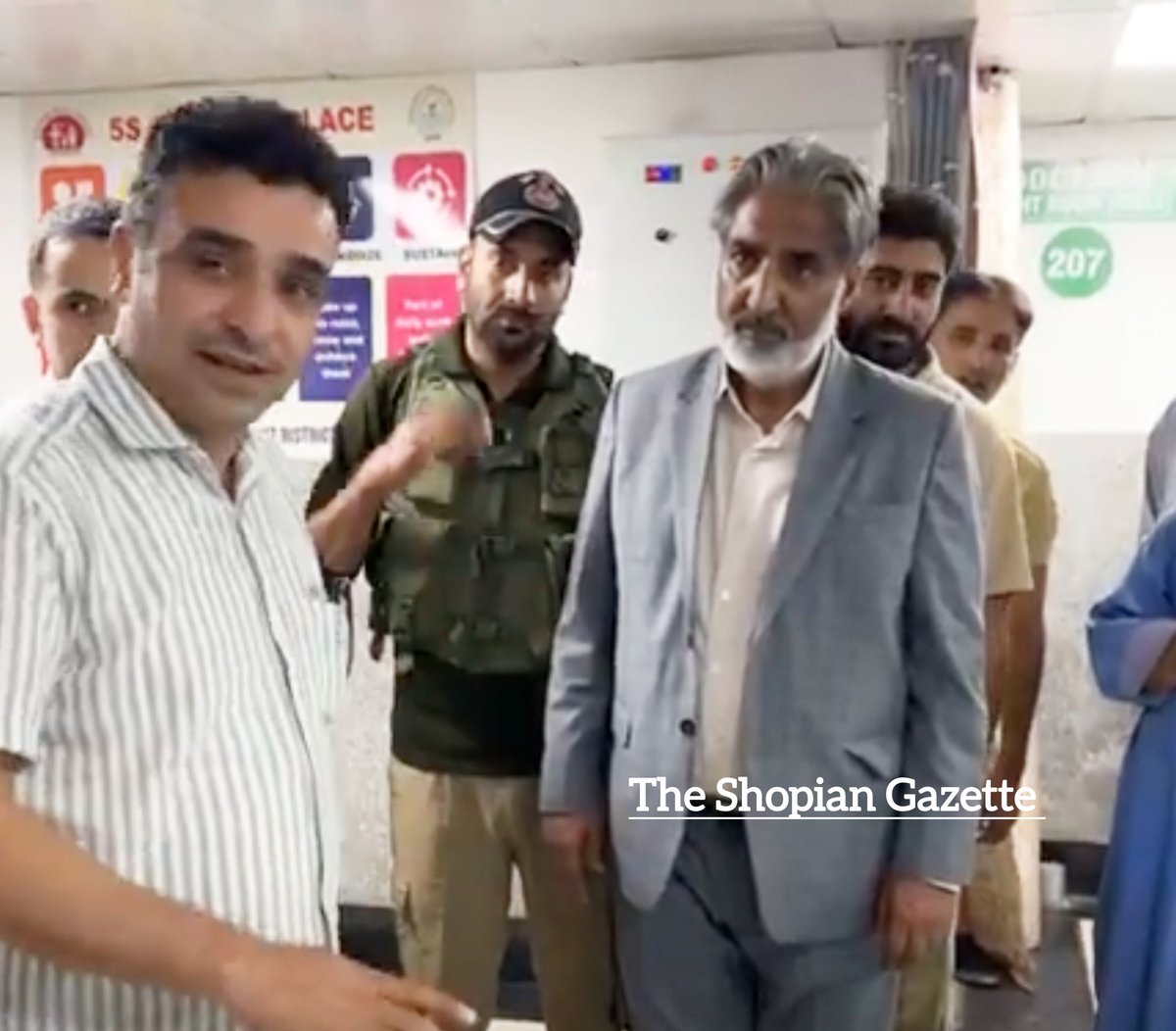 The Shopian Gazette (@shopiangazette) on Twitter photo MLA Shopian, Adv Shabir Ahmad Kullay <a href="/adv_kullay/">Adv Shabir Ahmad kullay</a> paid a surprise visit to District Hospital Shopian to assess its functioning and healthcare facilities. <a href="/DistrictShopian/">District Shopian</a>
<a href="/DivComKash/">Divisional Commissioner Kashmir</a> <a href="/OmarAbdullah/">Omar Abdullah</a>
#theshopiangazette #DistrictHospital #Shopian MLA Shopian, Adv Shabir Ahmad Kullay <a href="/adv_kullay/">Adv Shabir Ahmad kullay</a> paid a surprise visit to District Hospital Shopian to assess its functioning and healthcare facilities. <a href="/DistrictShopian/">District Shopian</a>
<a href="/DivComKash/">Divisional Commissioner Kashmir</a> <a href="/OmarAbdullah/">Omar Abdullah</a>
#theshopiangazette #DistrictHospital #Shopian