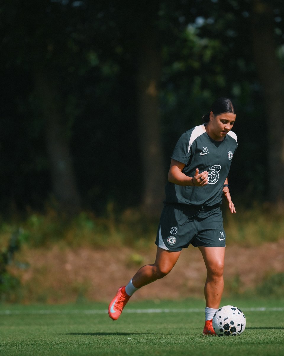 Training in the heat. 🔥