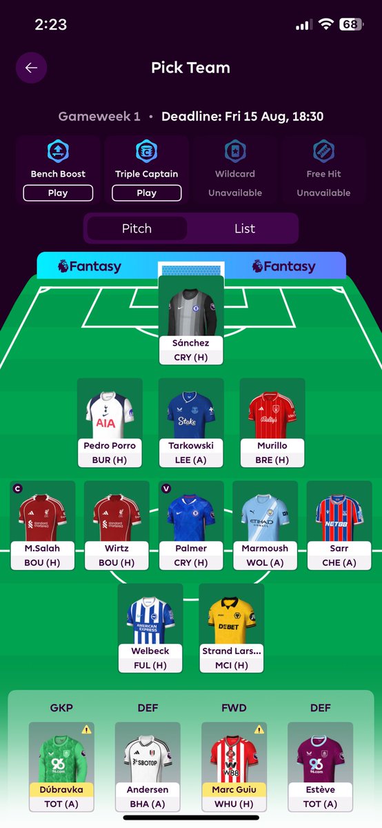 AzeemHoque's tweet photo. @FPL__Raptor Thoughts Ross https://t.co/rWb9lEZE5v