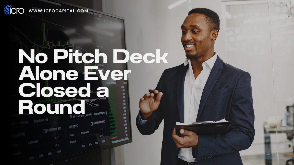 icfo_capital's tweet image. The best equity rounds are won before the first meeting.
Structure. Positioning. Investor alignment.
That’s where we come in."

📷 Apply to our Capital Readiness Program →  icfocapital.com/r/5M7
#VCReady #EquityCapital #iCFOCapital