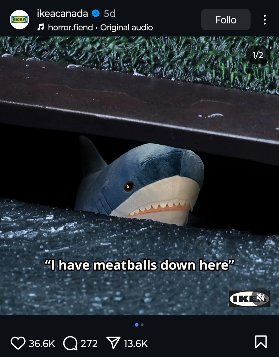 IKEA Canada coming after me with that very targeted advertising (I don't even live in Canada)