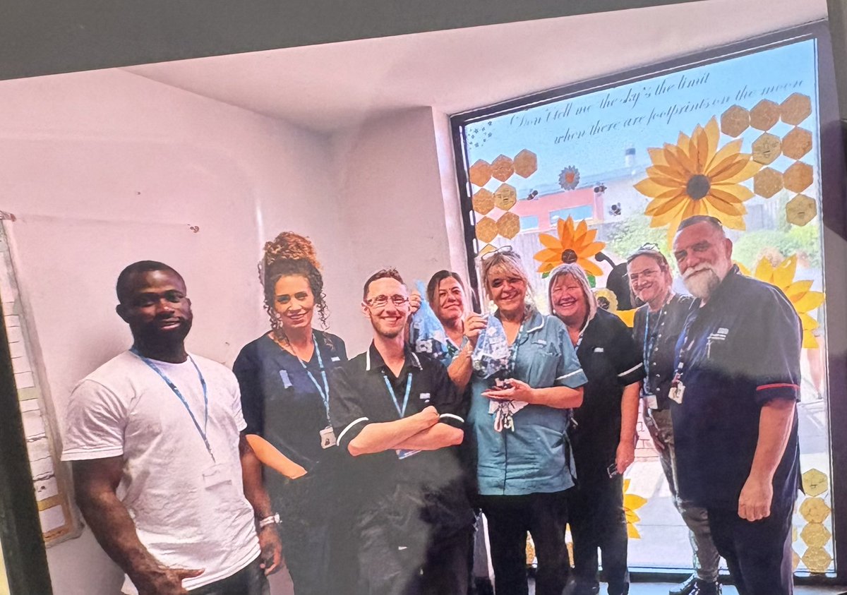 Ann ๐ (@annhallamnhs) on Twitter photo Visited today by Greg and his team to promote NO Smoking wards in Tameside
#TeamTaylor
<a href="/PennineCareNHS/">Pennine Care NHS FT</a>
<a href="/KateMeskell/">Kate Meskell</a>
<a href="/LisaCousinsNhs/">lisa</a>
<a href="/Janetmelianhs/">Janet Melia</a> Visited today by Greg and his team to promote NO Smoking wards in Tameside
#TeamTaylor
<a href="/PennineCareNHS/">Pennine Care NHS FT</a>
<a href="/KateMeskell/">Kate Meskell</a>
<a href="/LisaCousinsNhs/">lisa</a>
<a href="/Janetmelianhs/">Janet Melia</a>