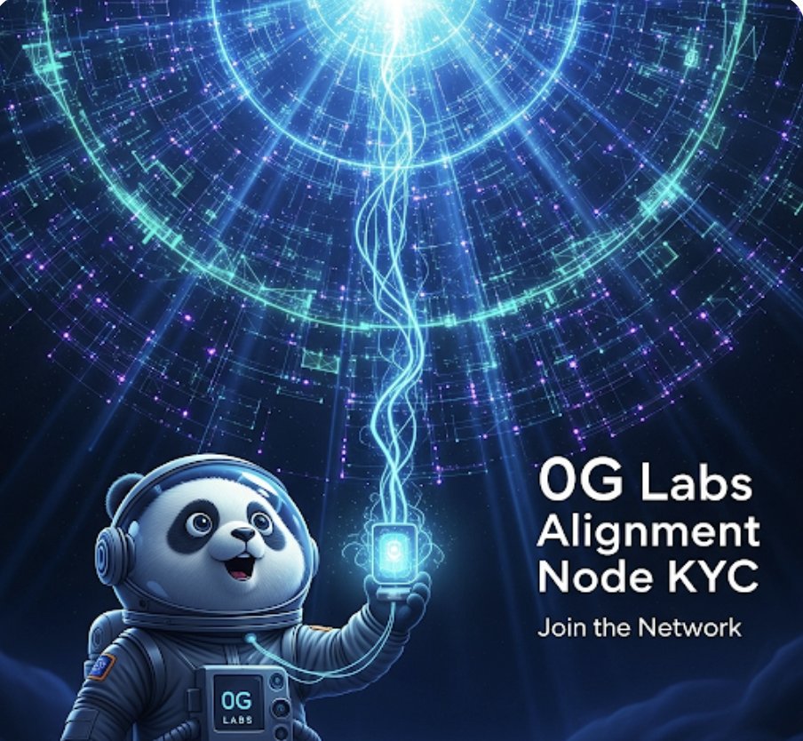 🔔 0G Alignment Node sahipleri dikkat!
********************************************************
Geleceğin yapay zekâ altyapısında yerinizi sağlamlaştırmanın zamanı geldi.
 KYC kayıt süreci başladı! 🚀
🔹 Neden gerekli?
KYC, 0G Alignment Node sahiplerinin güvenli, şeffaf ve