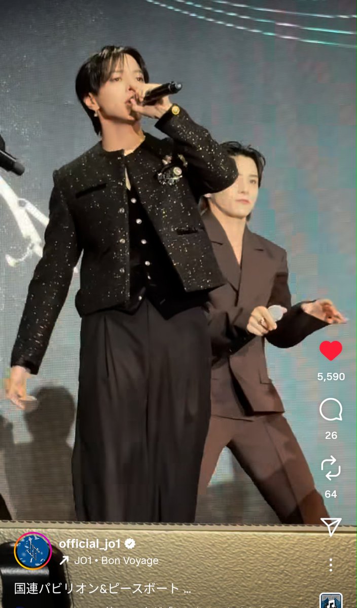 purindaisuki221's tweet image. しょせー💛めちゃ格好良いーー🥰
メンバーそれぞれ違うシックな衣装でパフォーマンス格好良い🫶
#TimeForPeace
#JO1 @official_jo1

instagram.com/reel/DNTHQq3Jx…