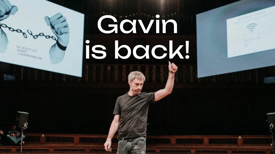 alice_und_bob's tweet image. Gavin Wood returns as CEO of @paritytech 

Polkadot 2.0 is about to launch and Gavin has decided to steer the ship for this crucial phase.

Thread on what it means for
- Parity
- Polkadot Tech
- Ecosystem &amp;amp; GTM
- Web