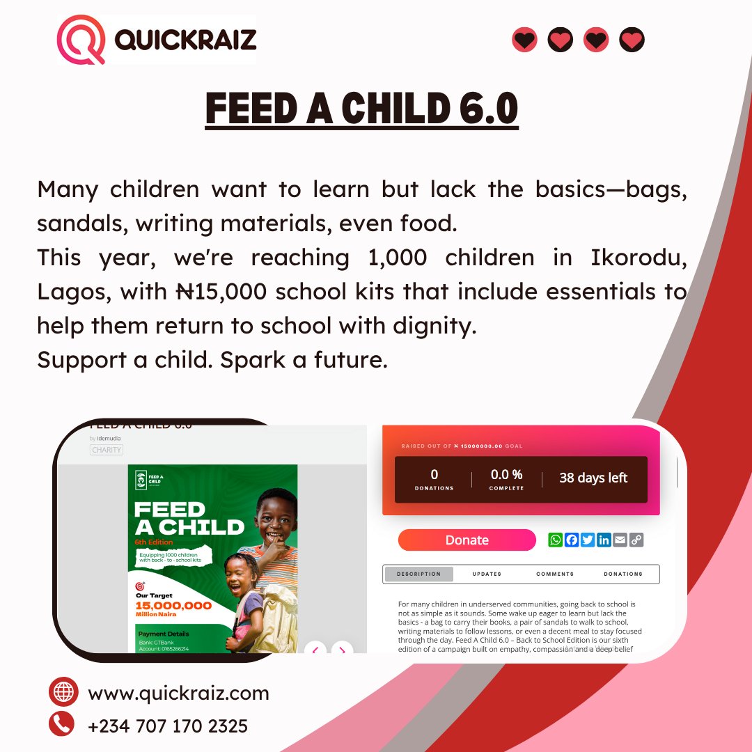 Nigeria's Leading Crowdfunding Website tweet media