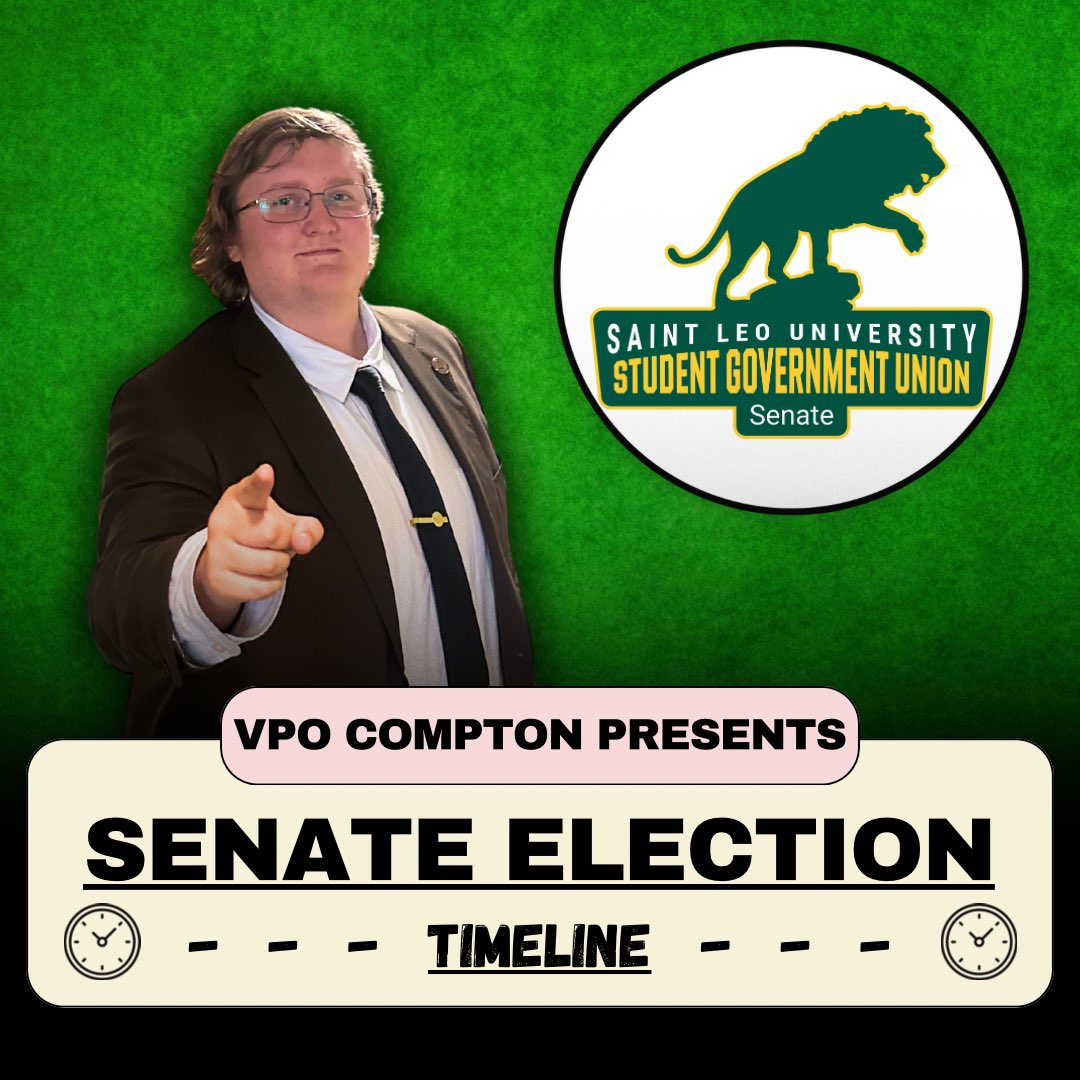 saintleosgu's tweet photo. Interested in Senate, here’s the timeline of everything you need to know! https://t.co/732cHvqJbN