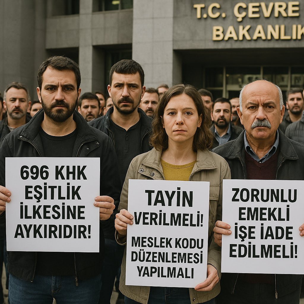 #696KhkEşitlikİlkesineAykırı

ÇÜNKÜ KAMUDA İŞ BARIŞINI BOZMUŞTUR‼️

🔴696 sayılı Kanun Hükmünde Kararname (KHK), kamu hizmetlerinde çalışan taşeron işçilerin kadroya geçirilmesi amacıyla 2017 yılında yürürlüğe girmiştir. 

🔴Bu düzenleme, kamu işçileri açısından önemli bir adım