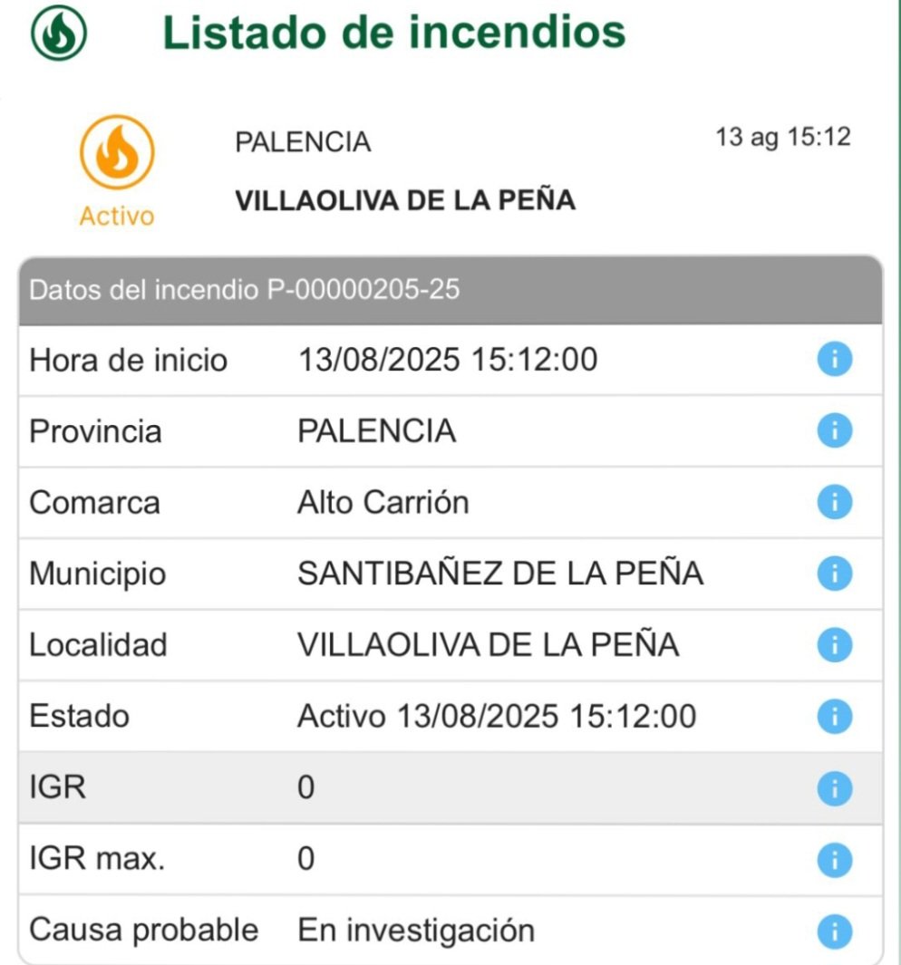 NotInMyHouse26's tweet photo. Lamentablemente, las desgracias no suelen venir solas. Al ya gravisimo incendio de #IFResoba (3 dias y medio ardiendo), se acaba de unir hace apenas 1h y 30 incendio en 
#IFVillaOlivaDeLaPeña pedania de @santibanezpena #Palencia
Están pidiendo hacer cortafuegos lo antes posible🙏 https://t.co/5Fg39QI4S7