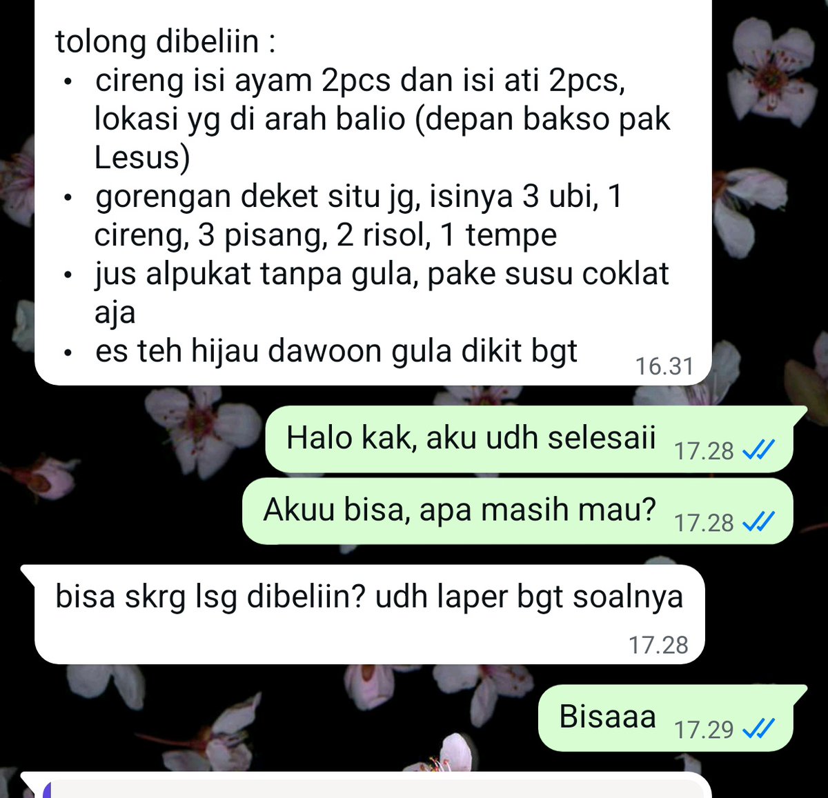 temanaksaara's tweet photo. WJB: Work-Jastip Balance
Maasyaallaah tabarakallah bun https://t.co/y0nA4joltB