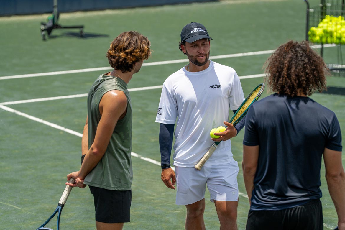 usta's tweet photo. USTA Coaching is a new entity established by the USTA with a national platform created to support, elevate and expand the tennis coaching community across the United States: https://t.co/ZM3Cuvk8EP https://t.co/emMgoKcGFU