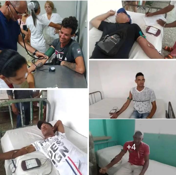 SandraZardon's tweet photo. Realizan Cederistas Matanceros Donaciones de Sangre en conmemoración al 99 Aniversario del Natalicio de nuestro Comandante Fidel Castro Ruz.
#CDRCuba 
#CDRMatanzas
#CubaVencera https://t.co/1Ov4vzw4b7