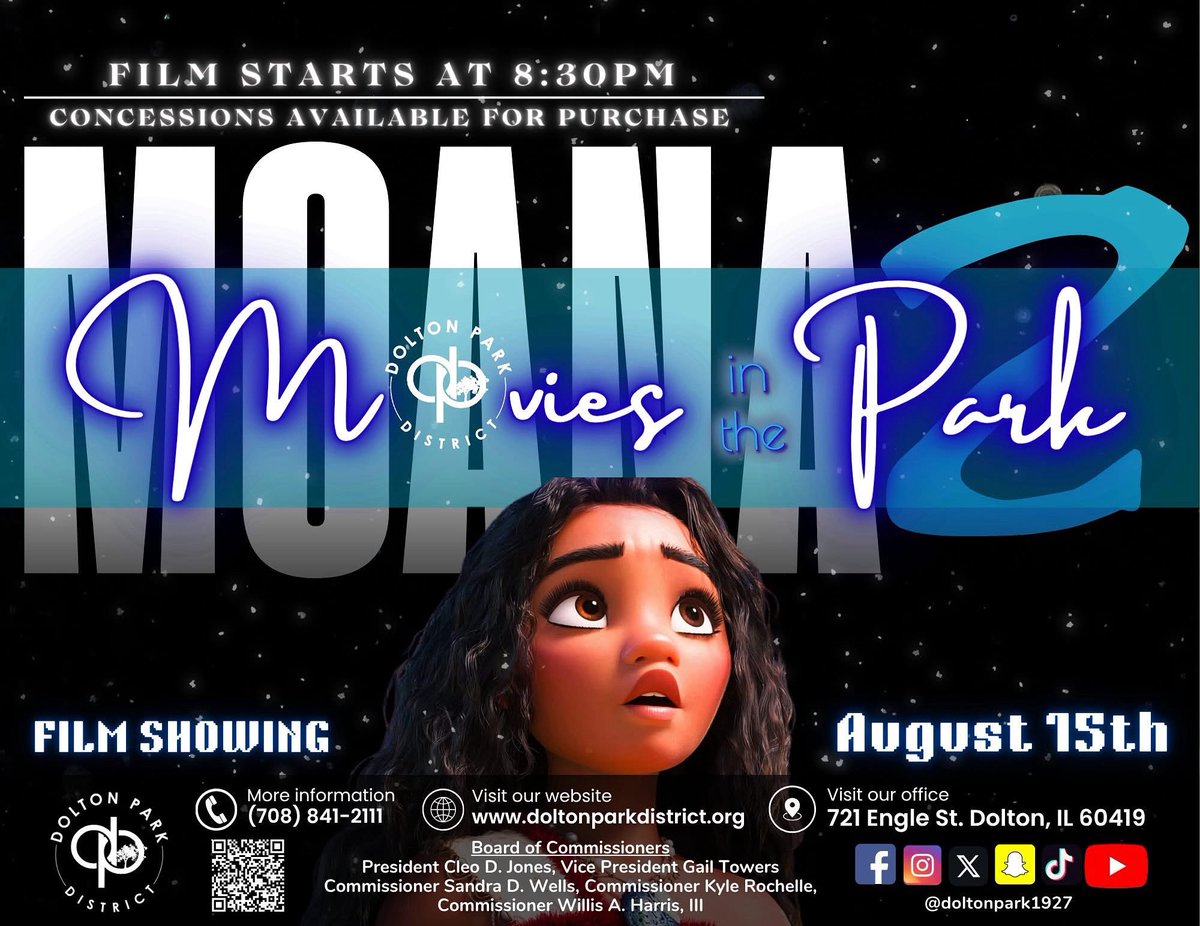 We are just two days away from our Movies in the Park! Join us this Friday, August 15th, to watch a Disney favorite at 8pm.