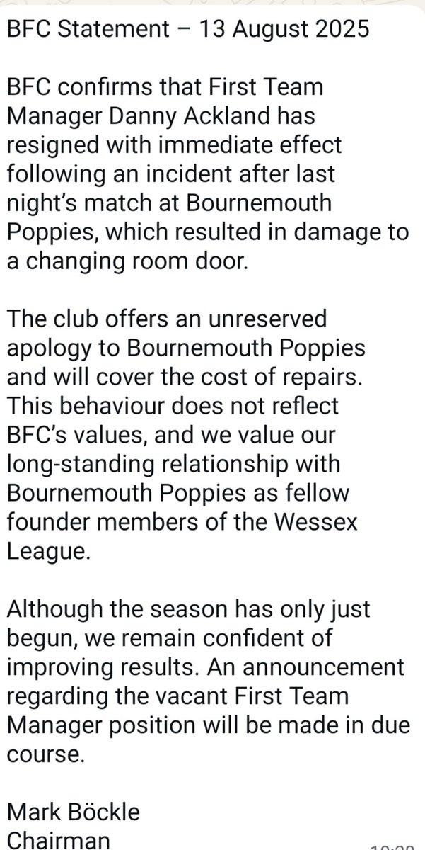 Brockenhurst FC tweet media