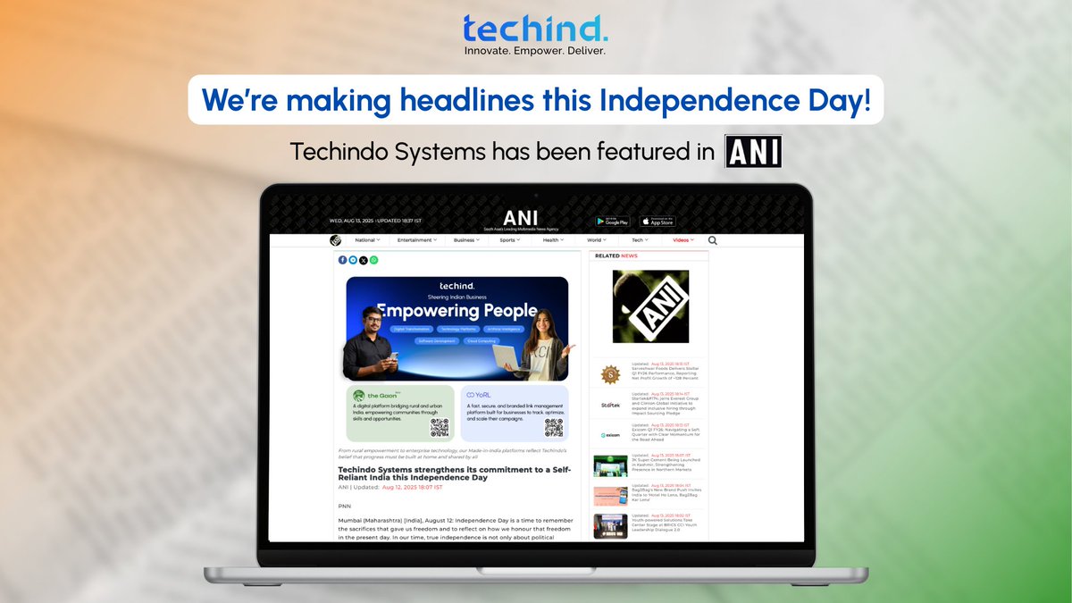 Techindo Systems Private Limited tweet media