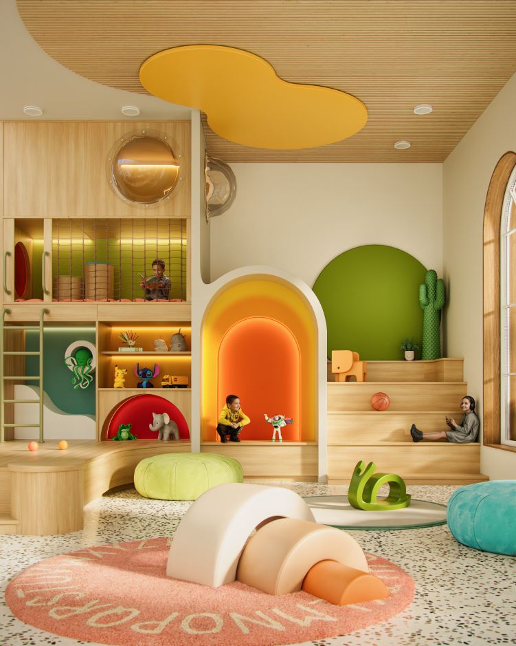 Children's playroom interior #architectural render by Ricardo Barreto. 🏠

linkedin.com/in/ricardo-bar…