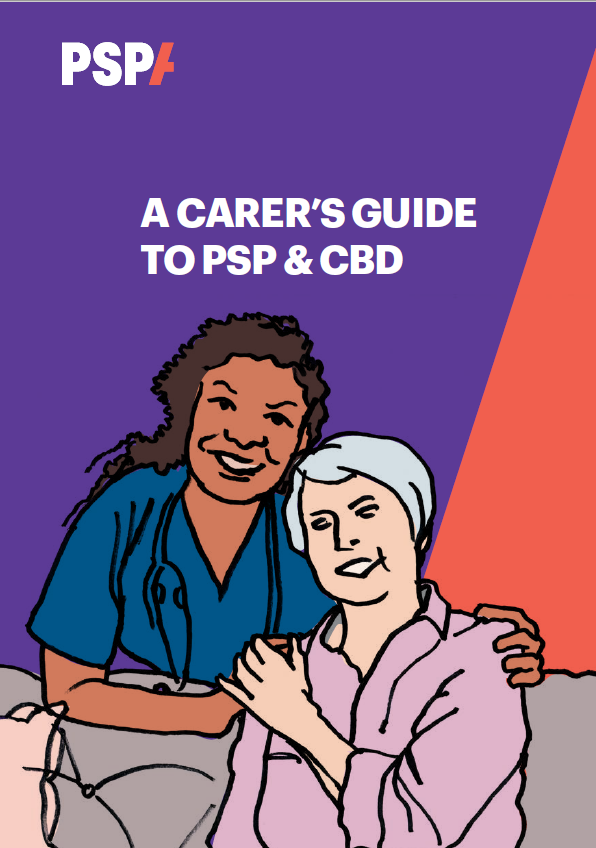 PSPAssociation's tweet photo. Please share our Carer’s Guide to PSP &amp; CBD with families you support. The guide features advice from family carers and provides support, knowledge, and encouragement. The guide is available to download from our website here: https://t.co/Vc2wuotjMx #CarersGuide #FamilyCarers https://t.co/qpNt1X1kgJ
