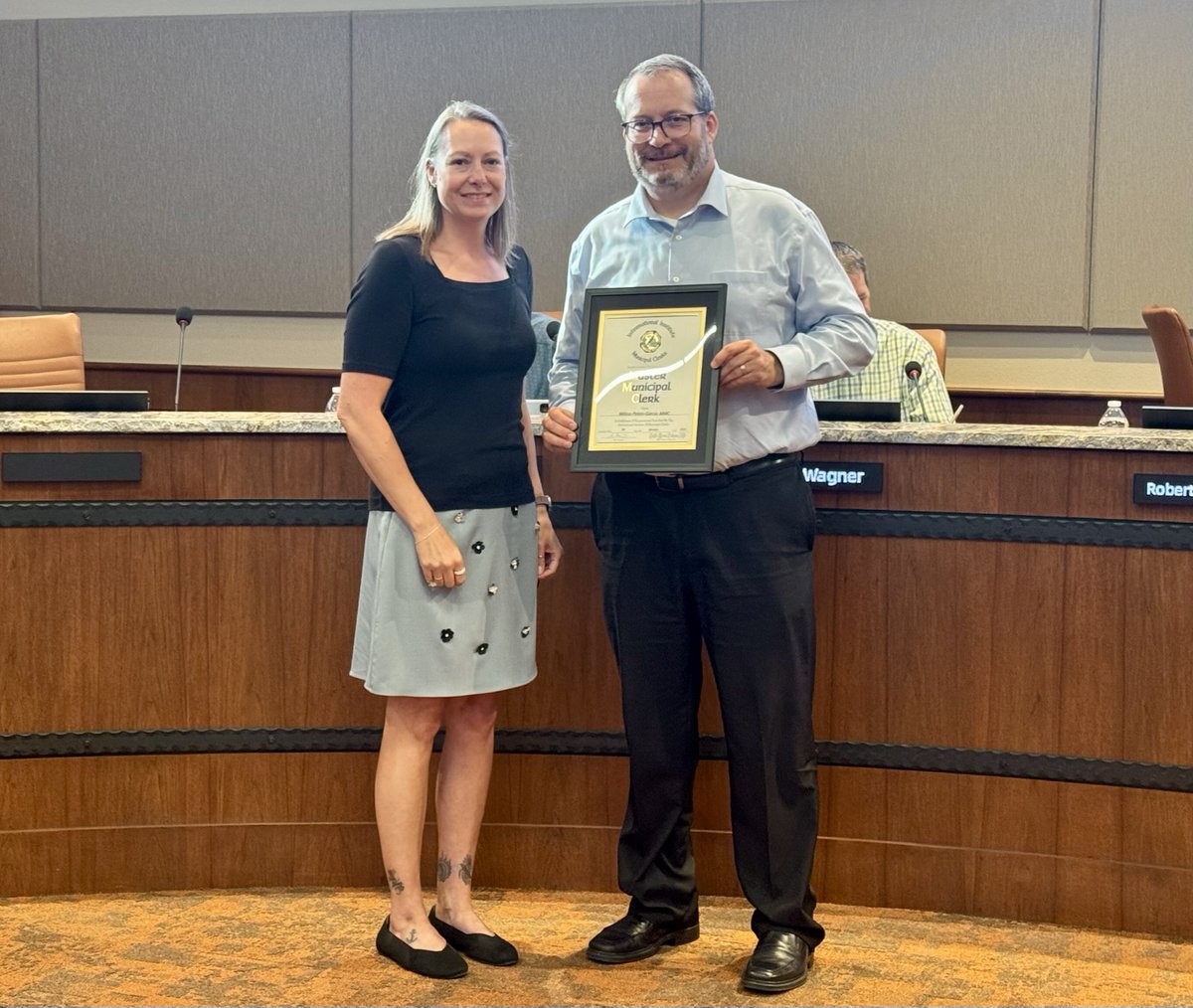 TownOfTimnath's tweet image. Congrats to Town Clerk MilissaPetersGarcia for earning the prestigious Master Municipal Clerk (MMC) designation! 🎉 Only 53 out of 397 in Colorado! Join us in celebrating this achievement! #Timnath #CommunityExcellence
