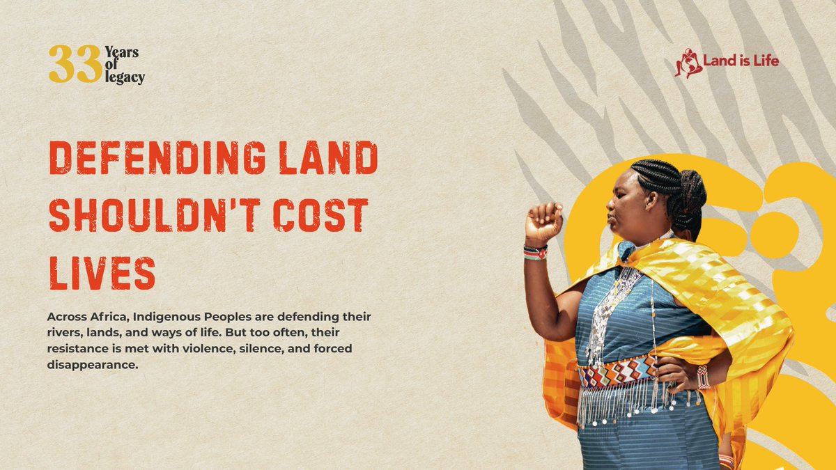 🚨 Land Grabs &amp; Forced Evictions
In #Kenya, #Tanzania, #Uganda and the #DRC, Indigenous Peoples like the Ogiek, Sengwer, Maasai, Twa, Benet and Batwa are being evicted from their  territories. Homes are burned. Sacred spaces destroyed. All without consent.