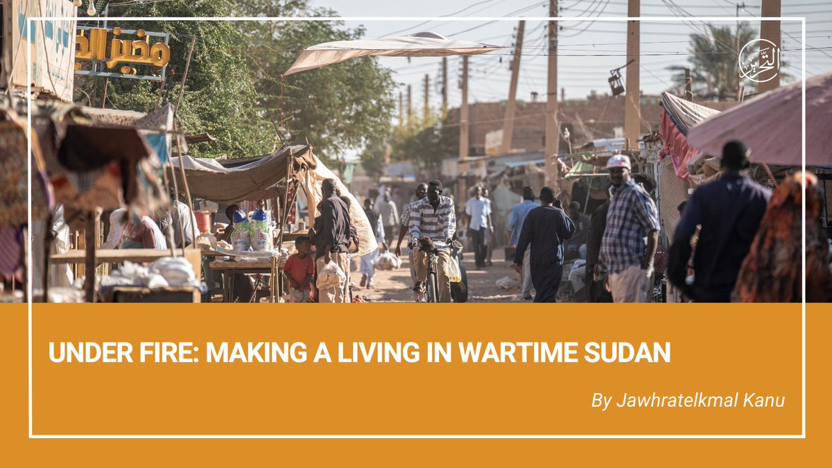 NEW: As the war continues in Sudan, survival has become a daily test of resilience. Former nonresident fellow <a href="/Jawharak_/">Jawhara</a> highlights the challenges of earning a living in Sudan today, while recognizing the determination that so many continue to exhibit: timep.org/2025/08/13/und…