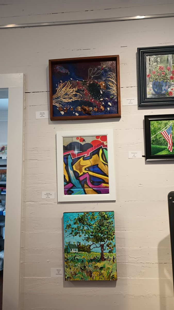 comknopp's tweet image. The top painting i &quot;Ebbs &amp;amp; Tides &quot; is on display at THE ACWORTH HOUSE, 4425 Cherokee St, Acworth, Ga and FOR SALE!  EXHIBITON CONTINUES UNTIL MID SEPT!, any inquiries/commissions contact allpawsunique@gmail.com