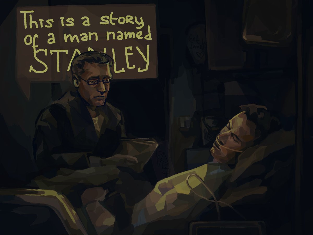 ravuwsted's tweet photo. spontaneous art. inspired by the fanfic "The Butterfly Dream" by WyvernQuill on AO3.
#tsp #thestanleyparable #stanarrator #stannarator #thenarrator #artwork #artistontwitter #fanart #digitalart #украрт https://t.co/n4T4WUdkwQ