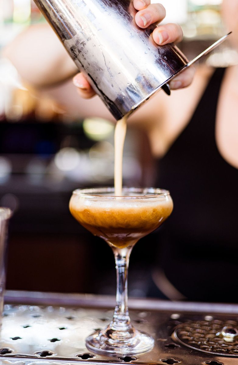 Espresso martinis so brew-tiful, you'll almost hesitate to sip. ☕ Come enjoy some of the best drinks, and deals, in Cincinnati.